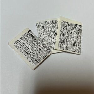 Doll Newspaper Prints
Perfect for 12” Dolls (like Barbie’s)